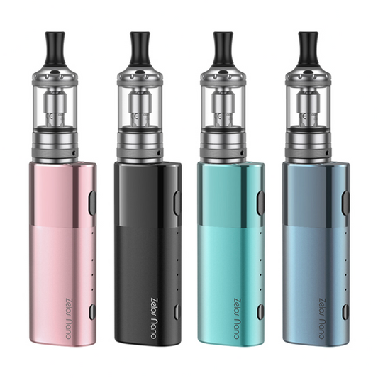 Four Aspire Zelos Nano devices.